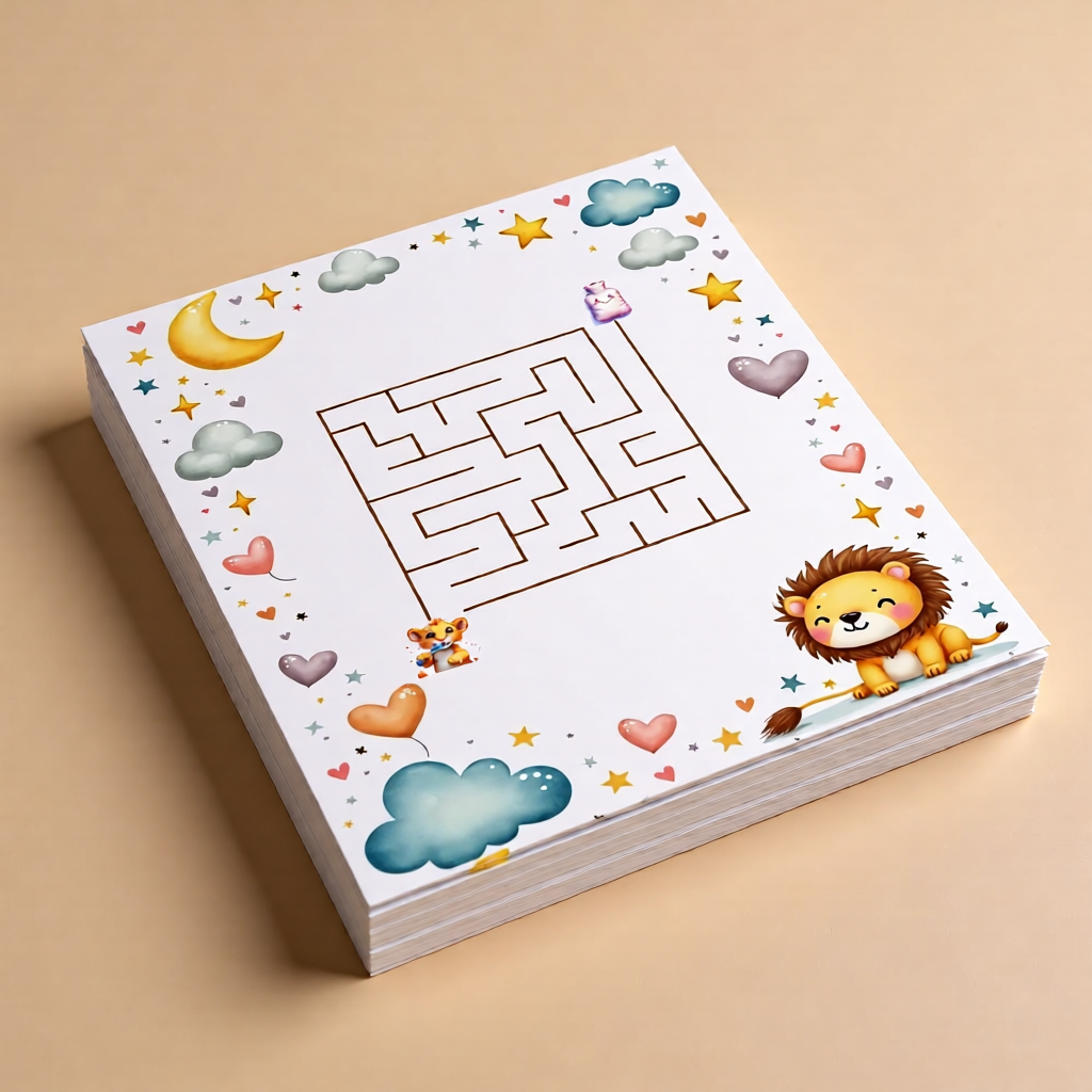 Leo’s Calm Paths — Bedtime Mazes + Matching (Ages 3–7) - Image 2