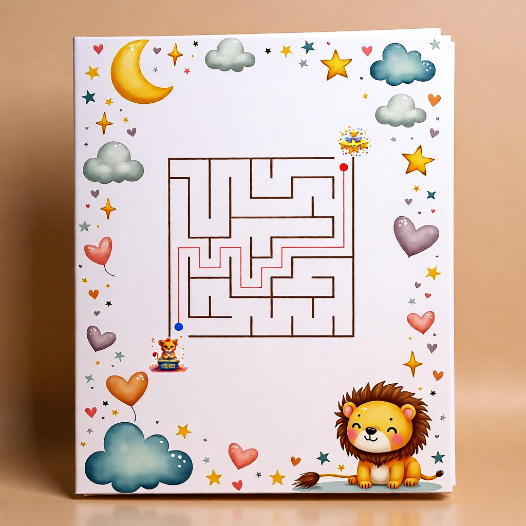 Leo’s Calm Paths — Bedtime Mazes + Matching (Ages 3–7) - Image 4