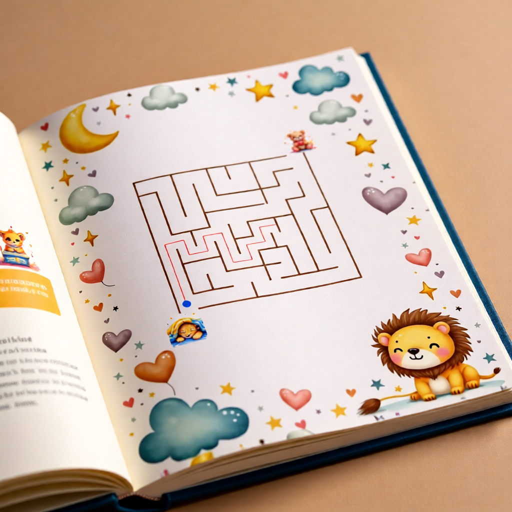 Leo’s Calm Paths — Bedtime Mazes + Matching (Ages 3–7) - Image 6