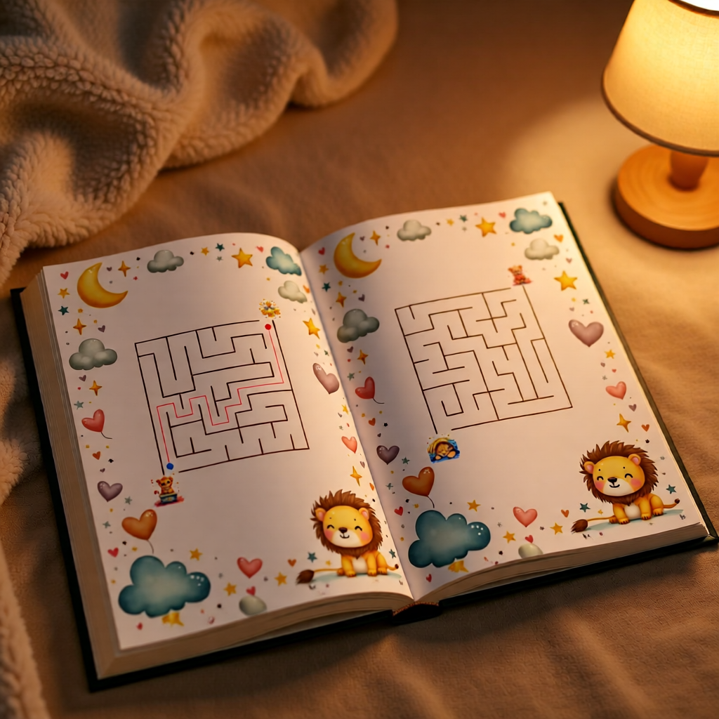 Leo’s Calm Paths — Bedtime Mazes + Matching (Ages 3–7) - Image 7