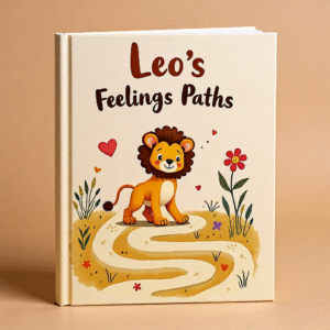 Leo’s Feelings Paths – Gentle Emotion Maze Book for Kids (Ages 3–7)