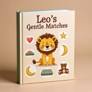 Leo’s Gentle Matches – Calm Matching Game Book for Kids (Ages 3–7)