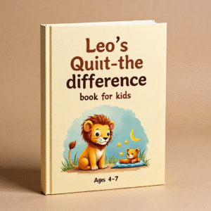 Leo’s Quiet Focus – Gentle Spot the Difference Book for Kids (Ages 4–7)