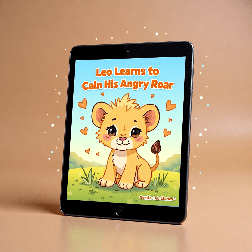 Leo Learns to Calm His Angry Roar Story – Gentle 20-Page Anger-Management Book for Kids - Image 10