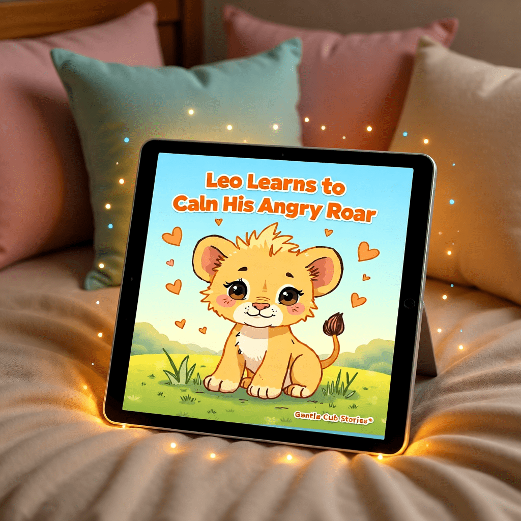 Leo Learns to Calm His Angry Roar Story – Gentle 20-Page Anger-Management Book for Kids - Image 3