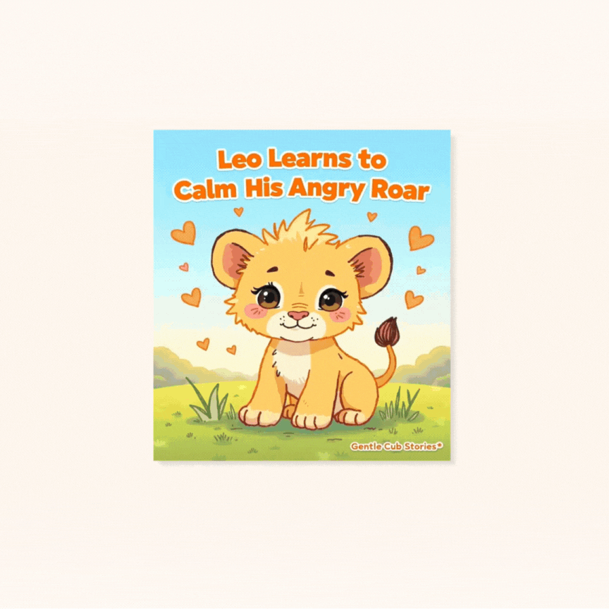 Leo Learns to Calm His Angry Roar Story – Gentle 20-Page Anger-Management Book for Kids - Image 2